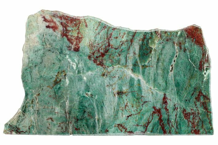 Polished Fuchsite Chert (Dragon Stone) Slab - Australia #250375